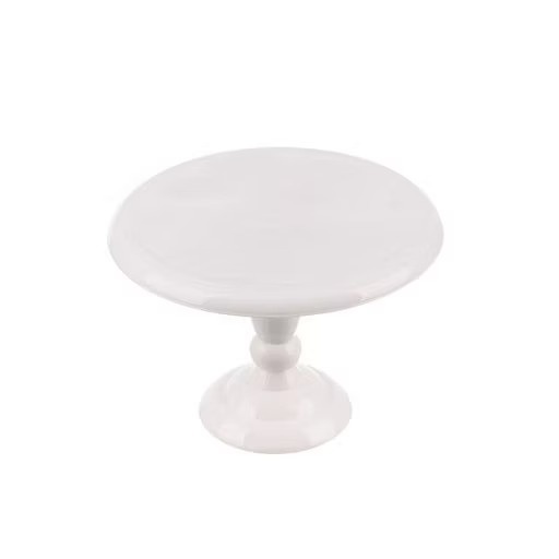 Suporte de Doces Pé Torneado Branco - Neide Locações pegue e Monte 