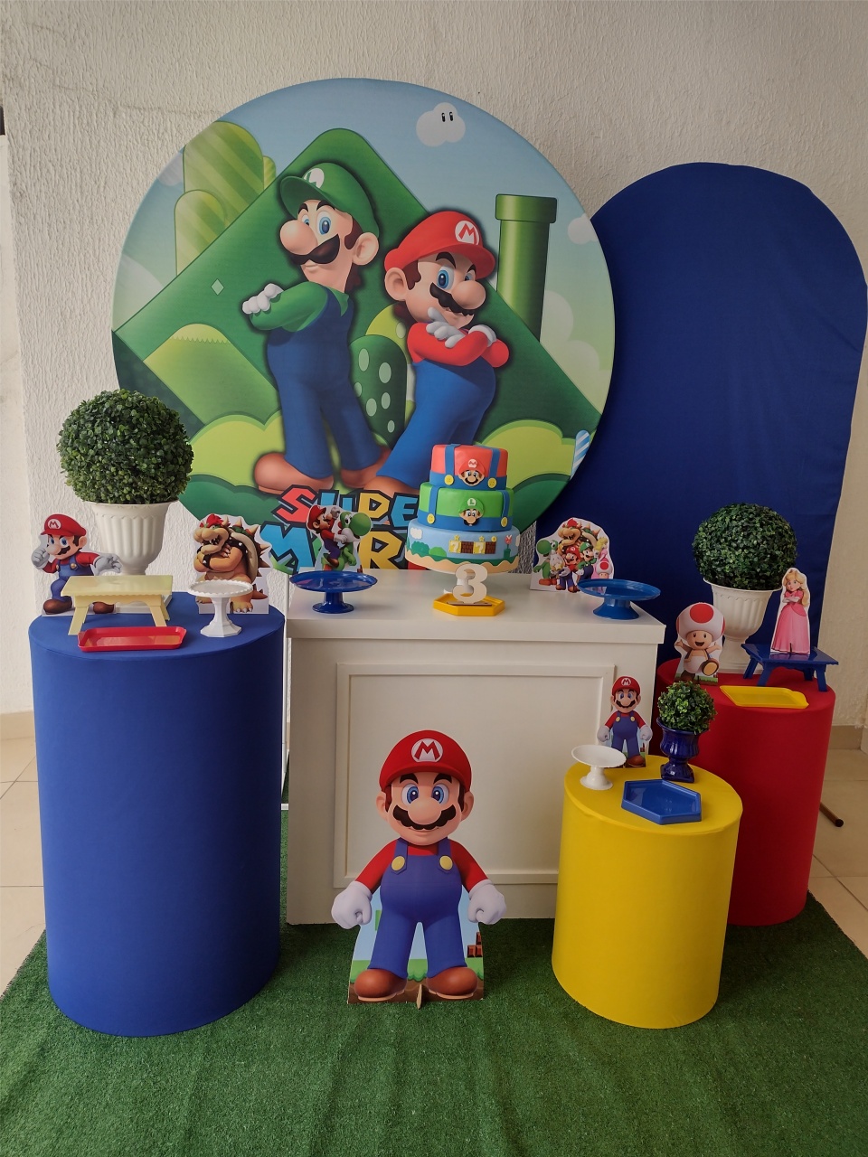 Kit Pegue E Monte Super Mário - Luxo - Neide Locações pegue e Monte 