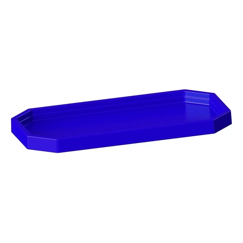 Bandeja Lapidada Azul - Neide Locações pegue e Monte 