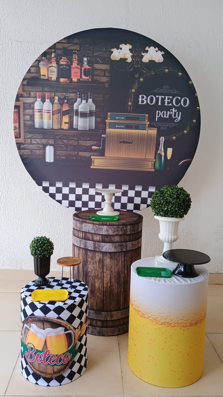 Kit Pegue E Monte - Boteco Party (Clássico) - Neide Locações pegue e Monte 