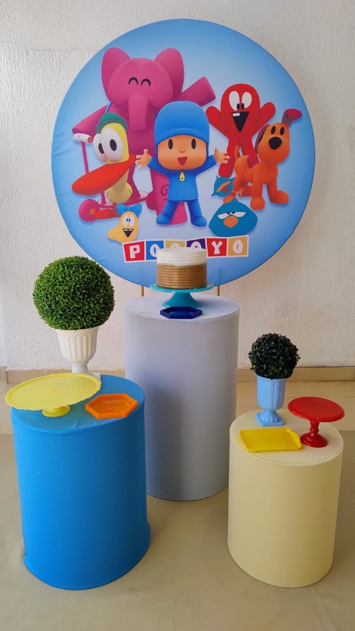 Kit Pegue E Monte Pocoyo Menino - Clássico - Neide Locações pegue e Monte 