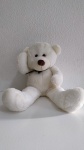 Urso Branco Com Laço - imagem 2