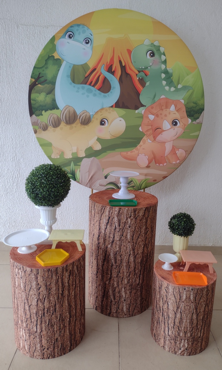 Kit Pegue E Monte Dino Baby - Tradicional - Neide Locações pegue e Monte 