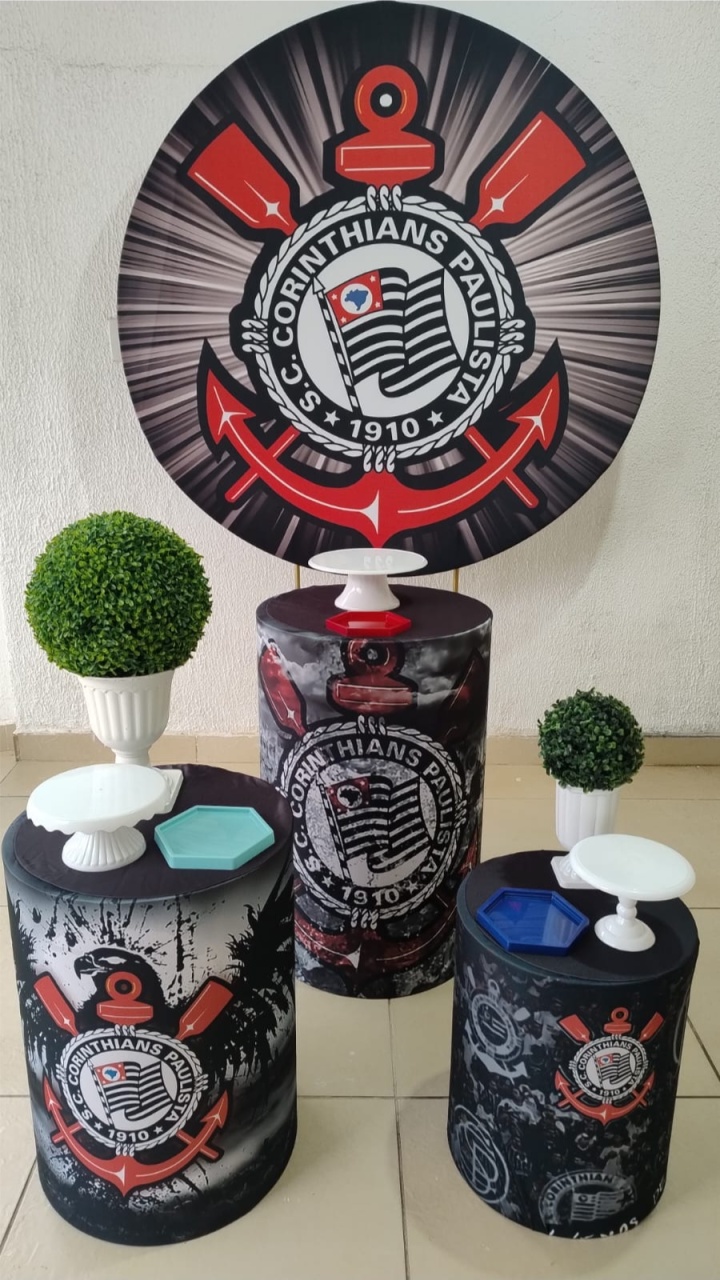 Kit Pegue E Monte Corinthians - Tradicional - Neide Locações pegue e Monte 
