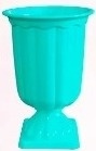 Vaso Romano Azul Tiffany - Neide Locações pegue e Monte 