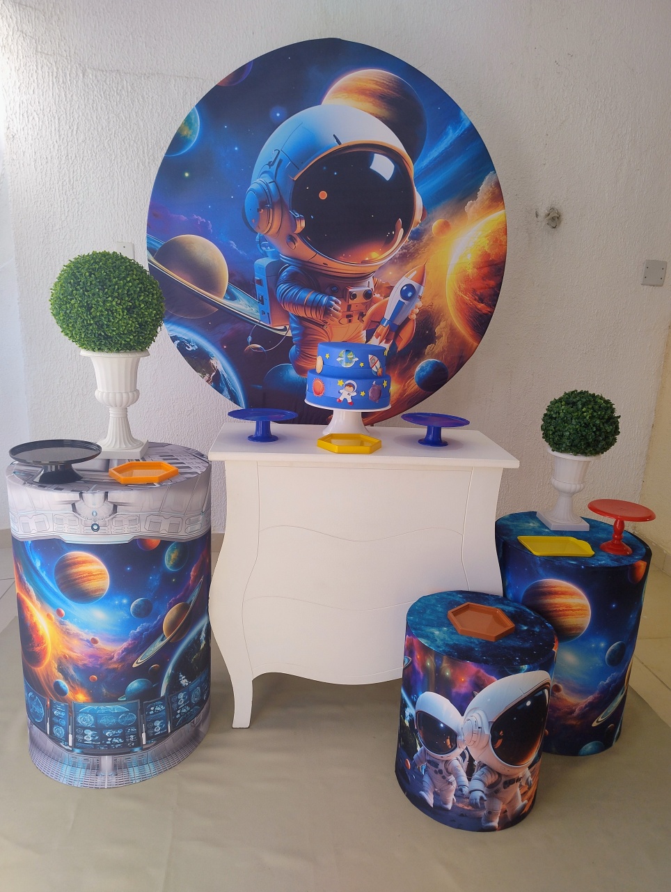Kit Pegue E Monte Astronauta Nasa - Premium  - Neide Locações pegue e Monte 