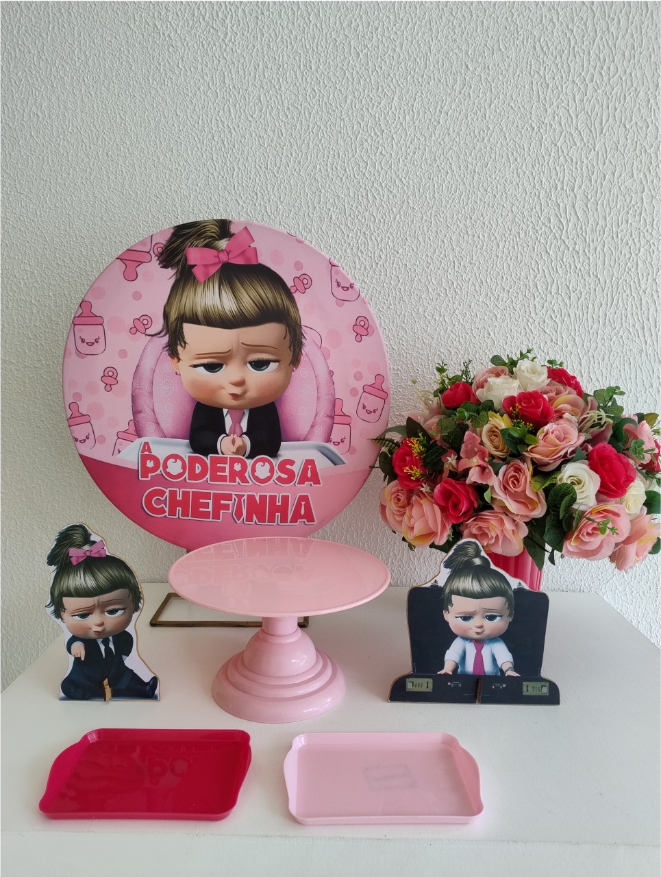 Mini Kit - Festa Na Mesa - Poderosa Chefinha 3 - Neide Locações pegue e Monte 