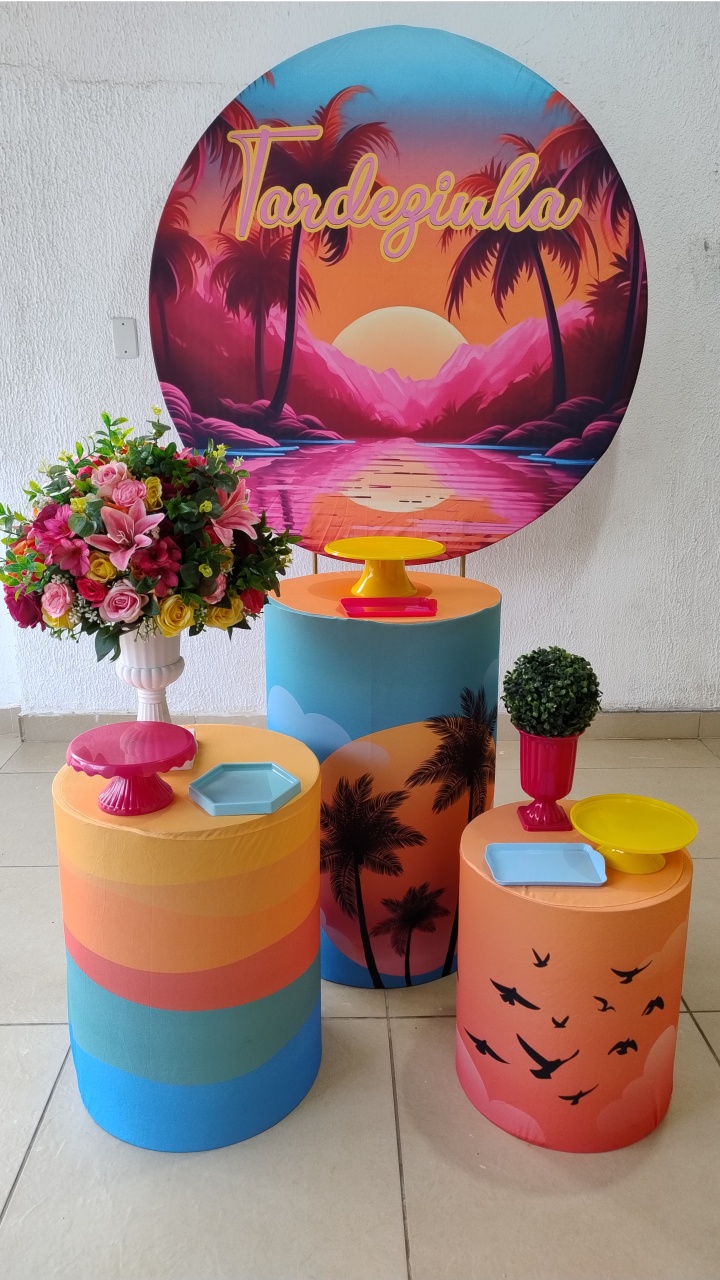 Kit Pegue E Monte Pôr Do Sol Tardezinha - Tradicional - Neide Locações pegue e Monte 