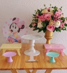 Mini Kit - Festa Na Mesa - Baby Minnie Rosa - imagem 2