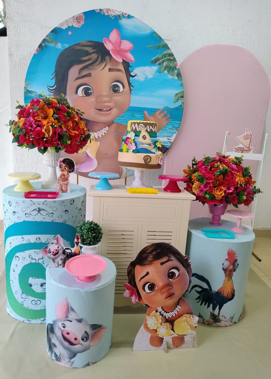 Kit Pegue E Monte Moana Cute Baby - Luxo - Neide Locações pegue e Monte 