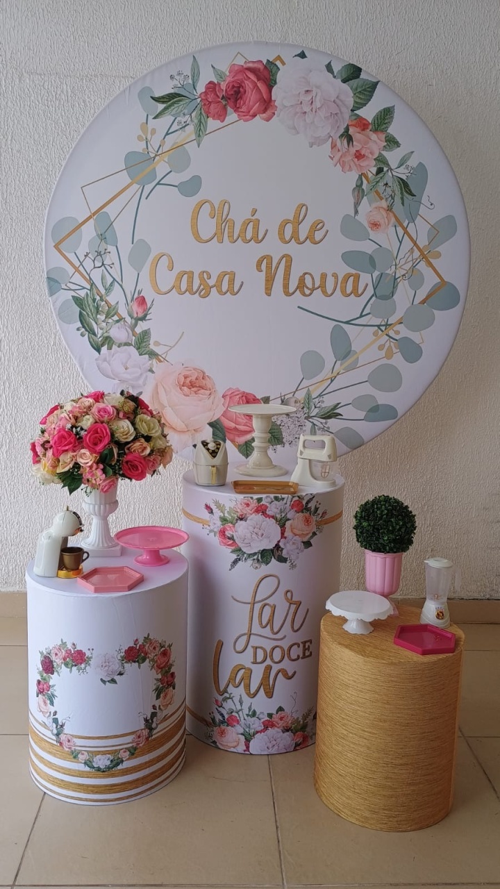 Kit Pegue E Monte - Chá de Casa Nova (Tradicional) - Neide Locações pegue e Monte 