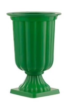 Vaso Romano Verde Escuro - Neide Locações pegue e Monte 