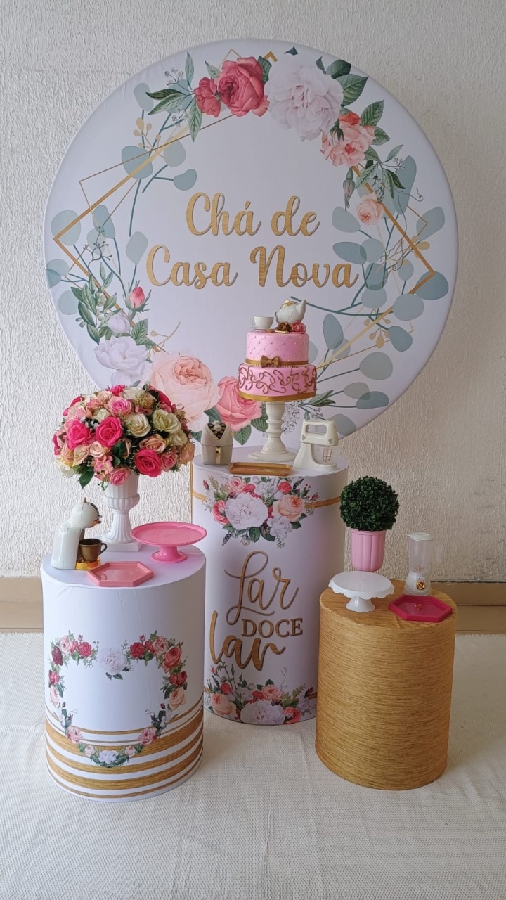 Kit Pegue E Monte - Chá de Casa Nova (Clássico) - Neide Locações pegue e Monte 