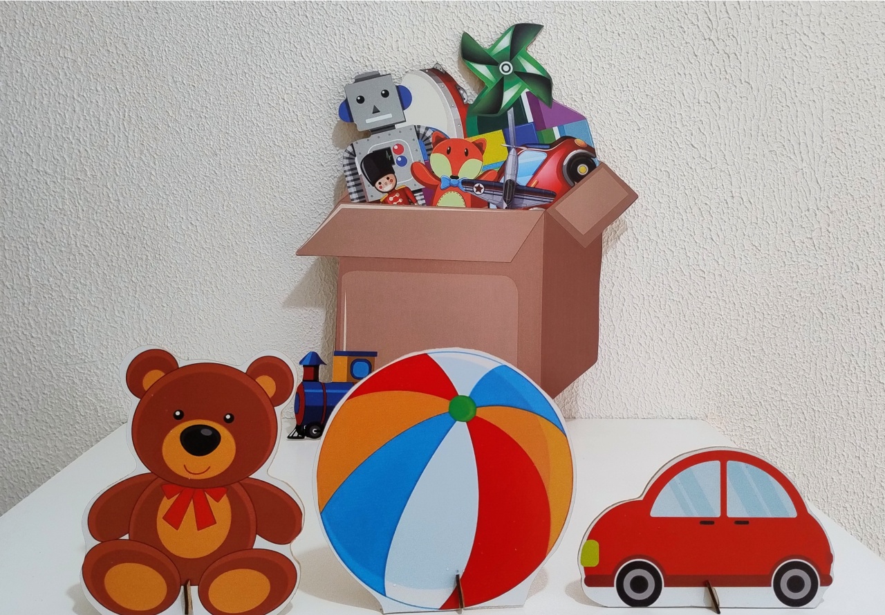 Displays de Chão E de Mesa Brinquedos - Neide Locações pegue e Monte 
