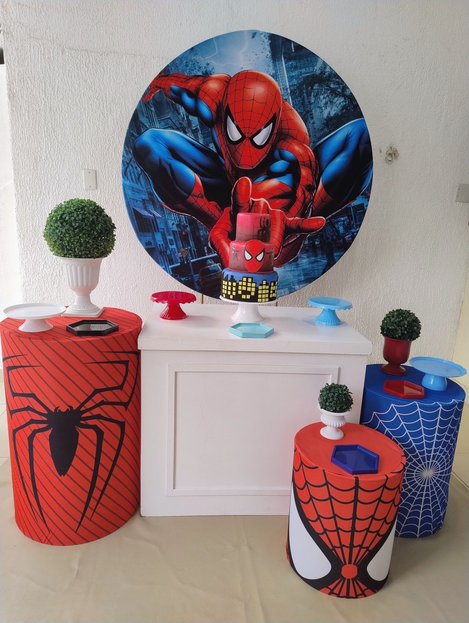 Kit Pegue E Monte Homem Aranha - Premium - Neide Locações pegue e Monte 
