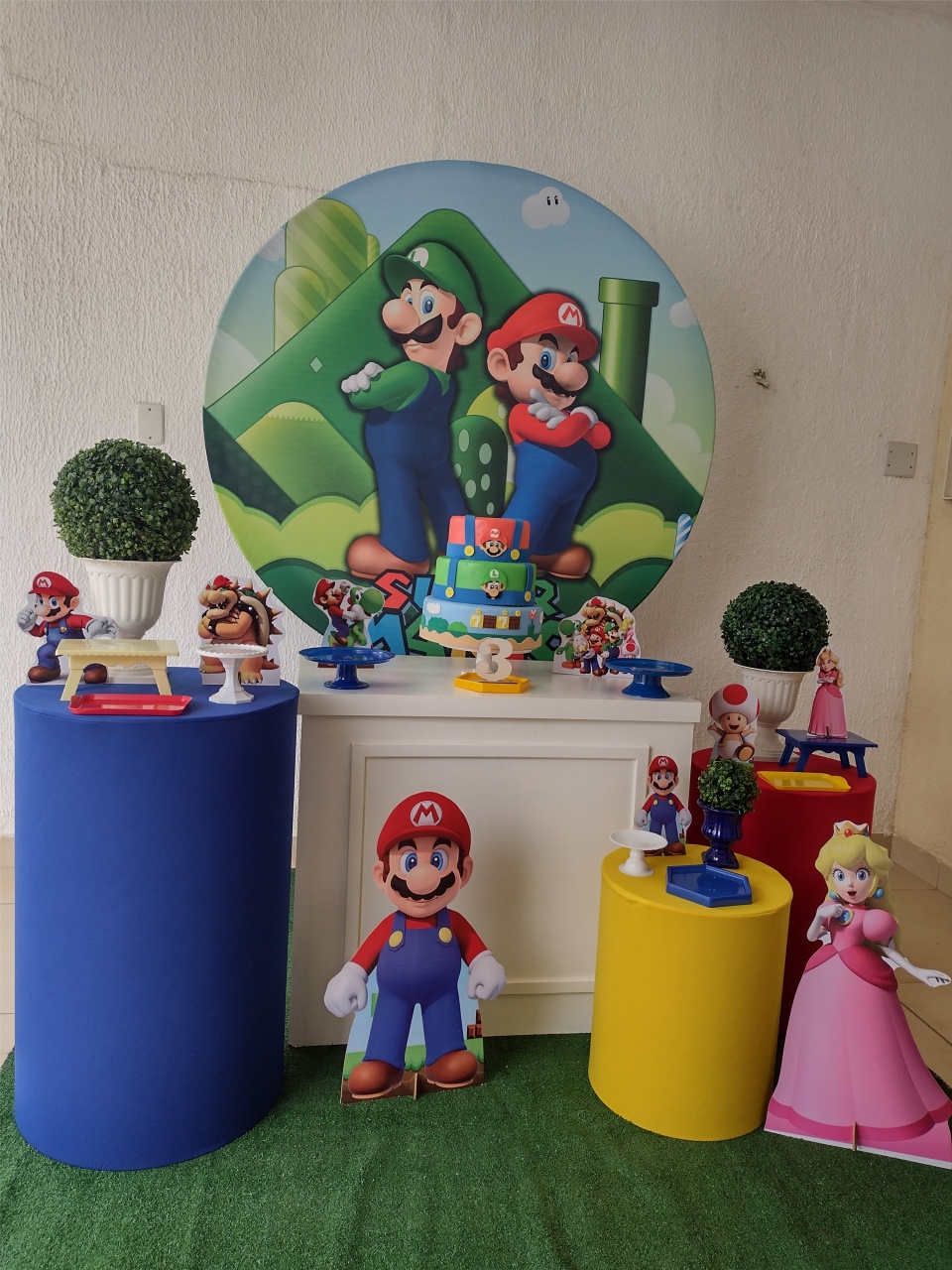 Kit Pegue E Monte Super Mário - Premium - Neide Locações pegue e Monte 
