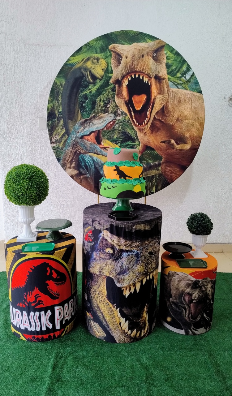 Kit Pegue E Monte Dinossauro Jurassic Park - Clássico - Neide Locações pegue e Monte 