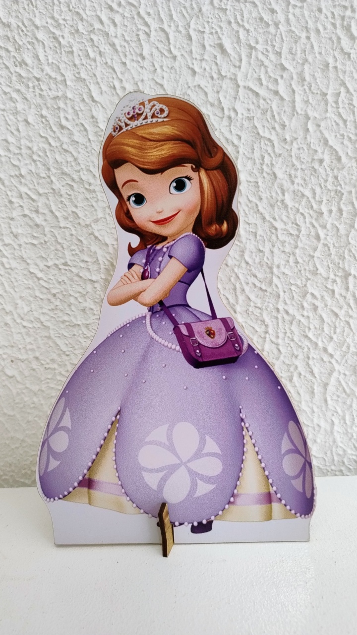 Displays de Mesa Princesa Sofia - Neide Locações pegue e Monte 