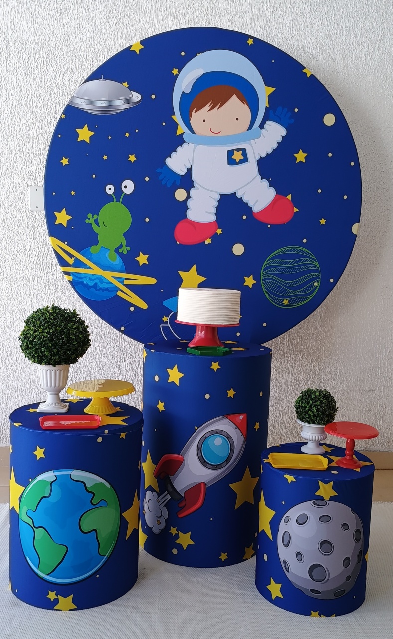 Kit Pegue E Monte Astronauta - Clássico - Neide Locações pegue e Monte 