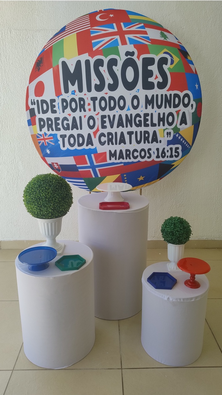 Kit Pegue E Monte Religioso Missões - Tradicional - Neide Locações pegue e Monte 