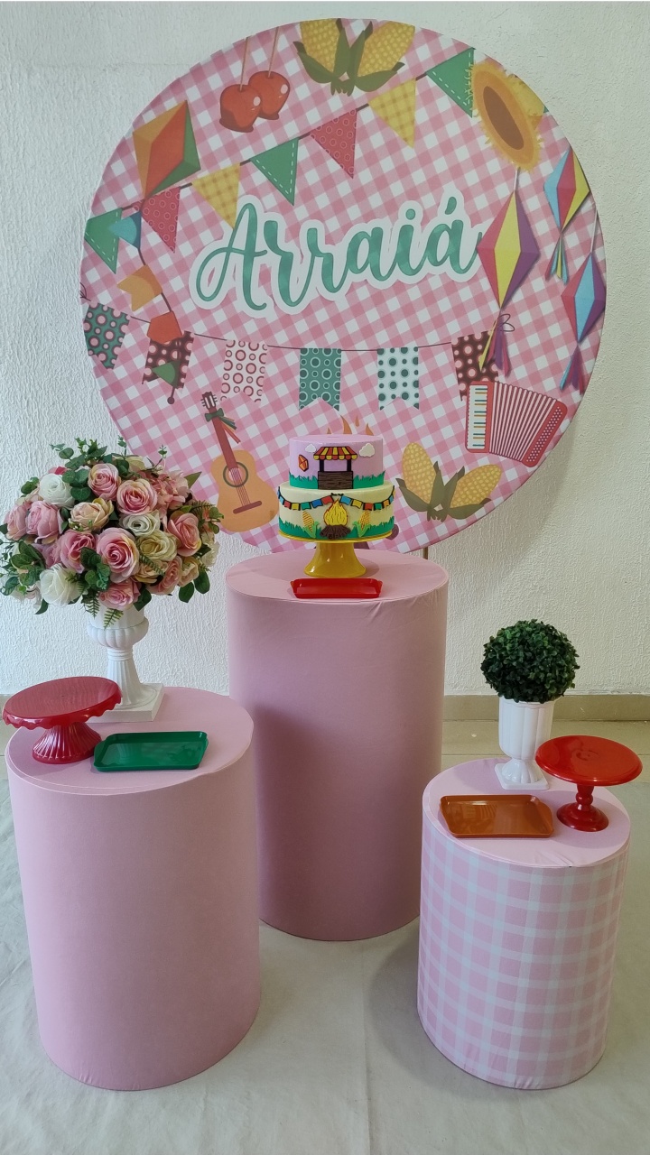 Kit Pegue E Monte Festa Junina Arraiá Feminino - Clássico - Neide Locações pegue e Monte 