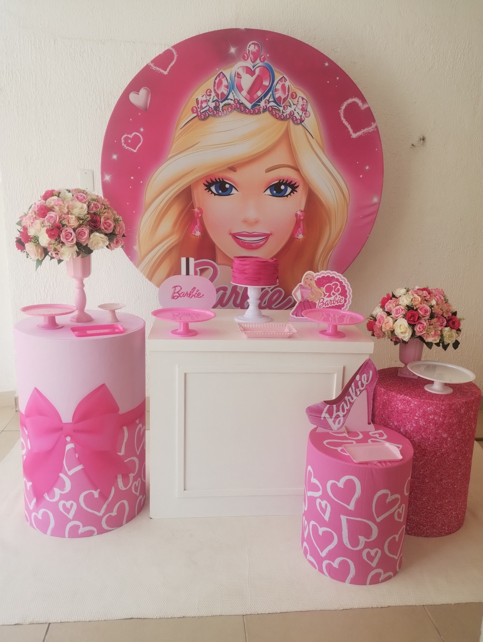 Kit Pegue E Monte Boneca Barbie - Premium - Neide Locações pegue e Monte 