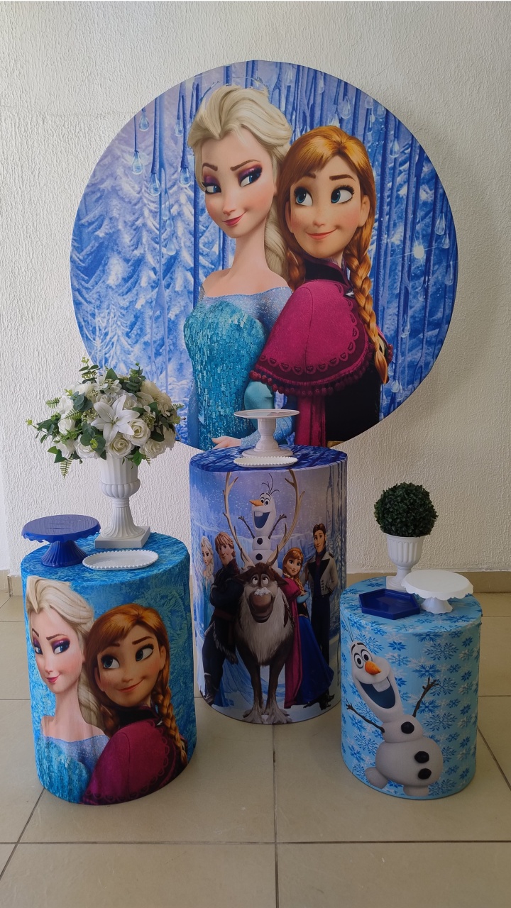 Kt Pegue E Monte Frozen - Clássico - Neide Locações pegue e Monte 