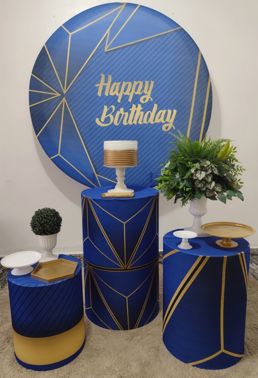 Kit Pegue E Monte Masculino Adulto Happy Birthday - Clássico - Neide Locações pegue e Monte 
