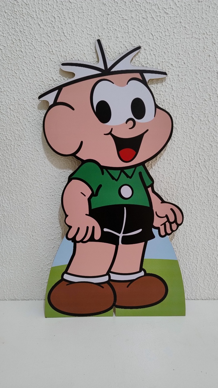 Displays de Chão E de Mesa Cebolinha E Turma - Neide Locações pegue e Monte 