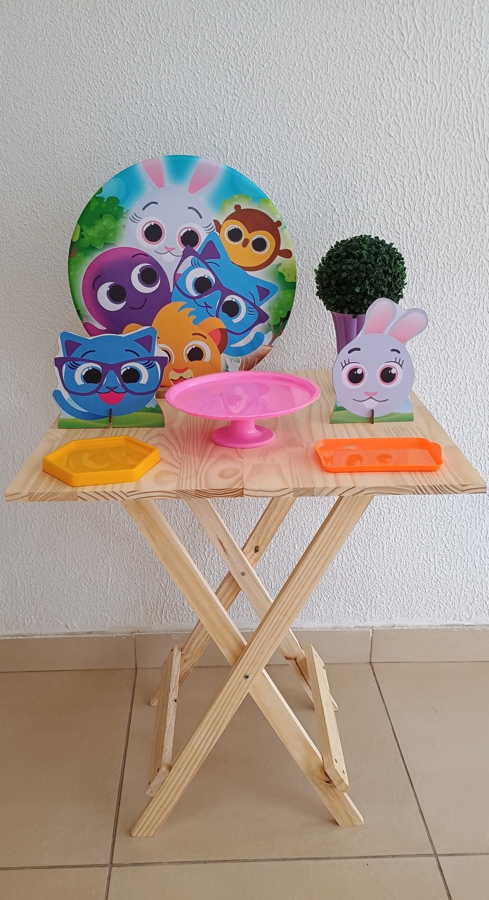  Mini Kit - Festa Na Mesa - Bolofofos - Neide Locações pegue e Monte 