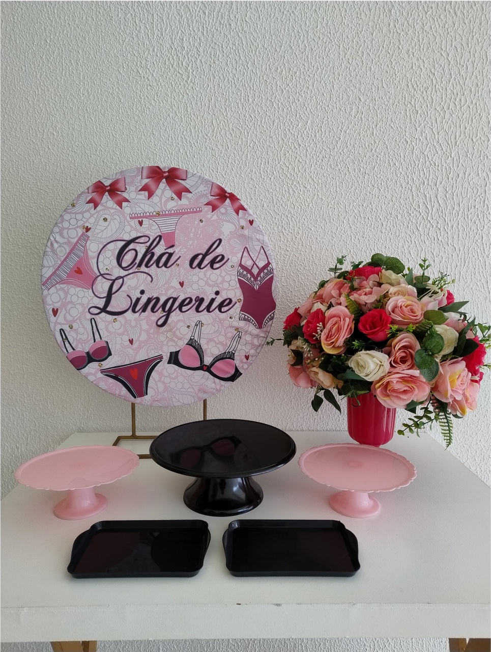 Mini Kit - Festa Na Mesa - Chá de Lingerie 2 - Neide Locações pegue e Monte 