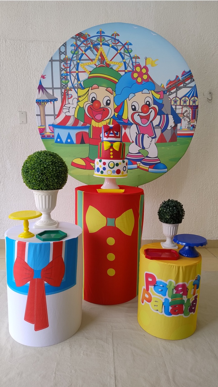 Kit Pegue E Monte Patati Patatá - Clássico - Neide Locações pegue e Monte 