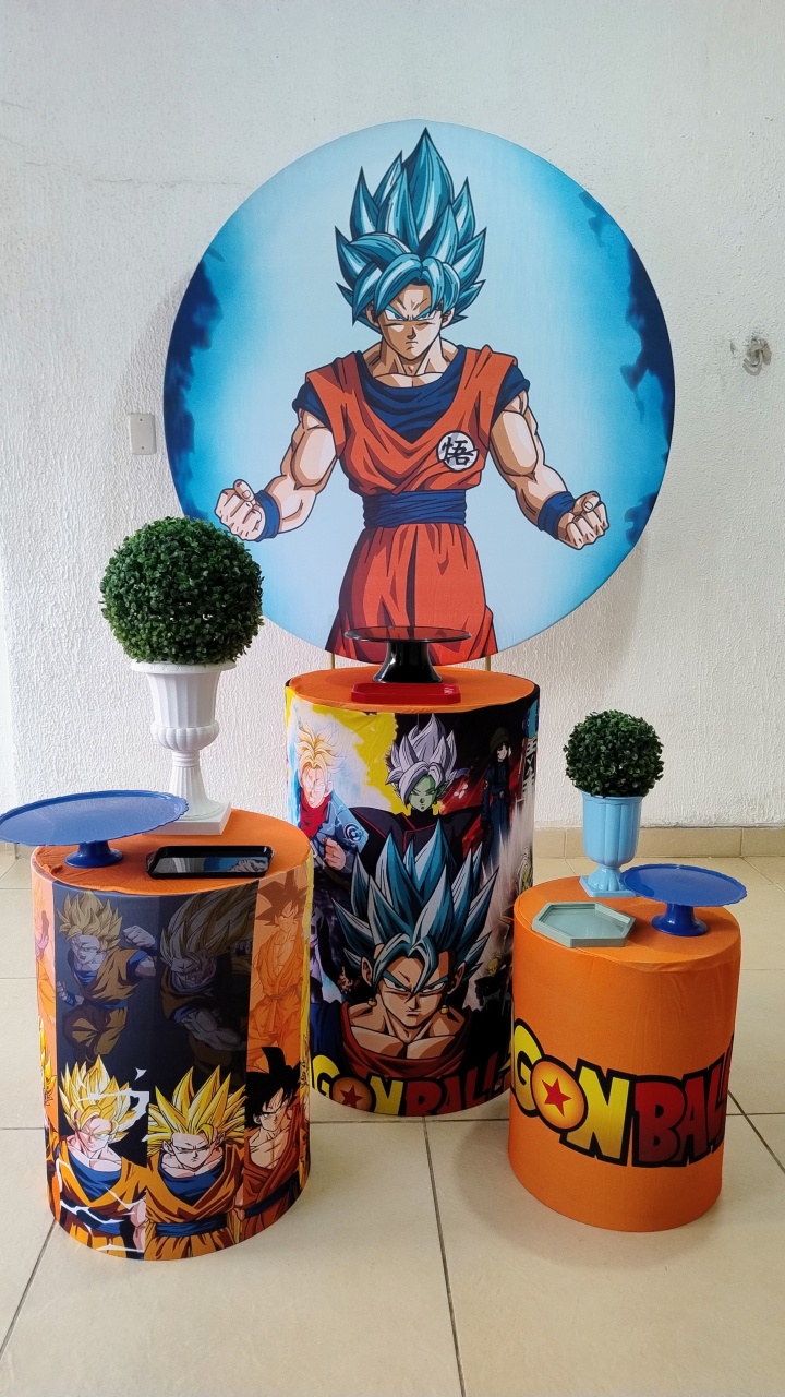 Kit Pegue E Monte Dragon Ball (Tradicional) - Neide Locações pegue e Monte 