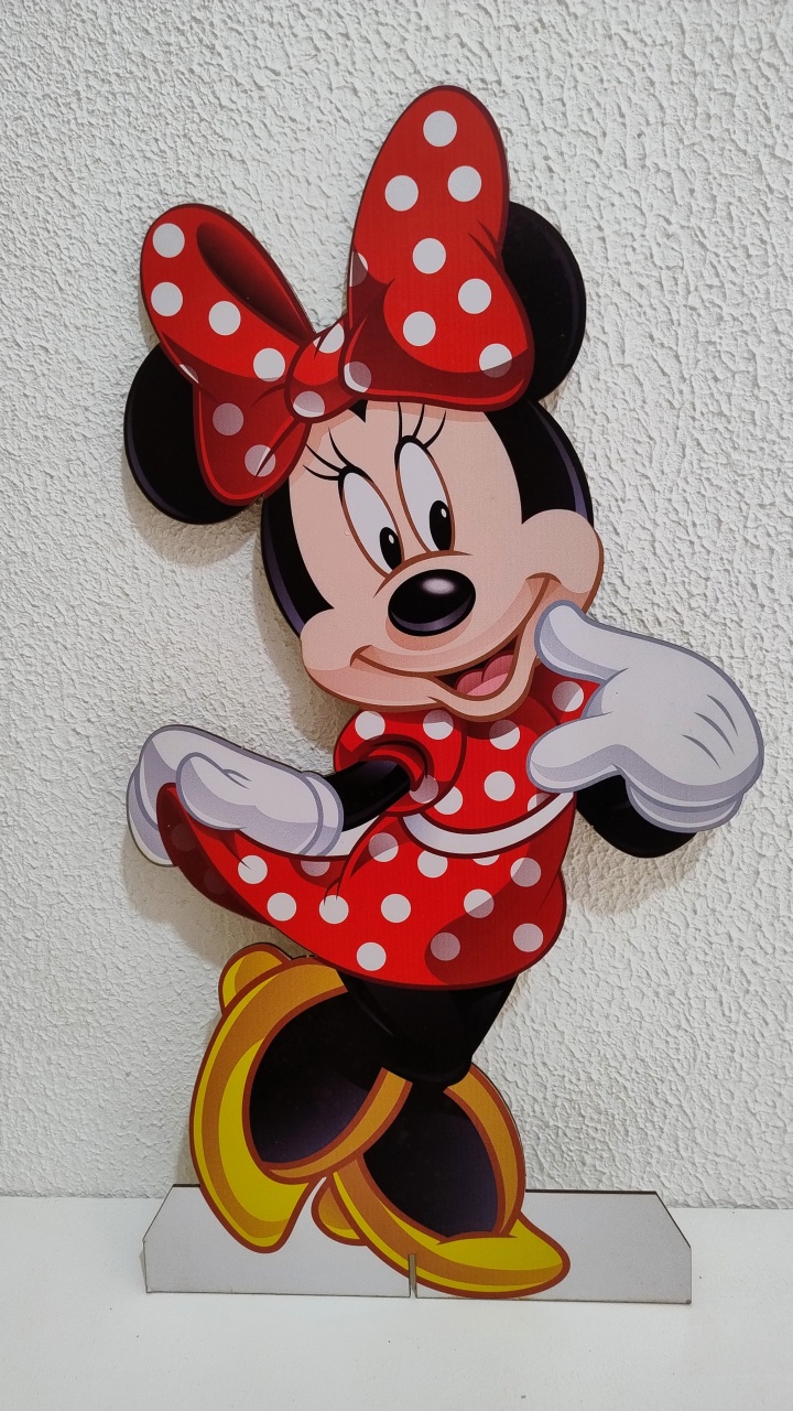 Displays de Chão E de Mesa Minnie - Neide Locações pegue e Monte 