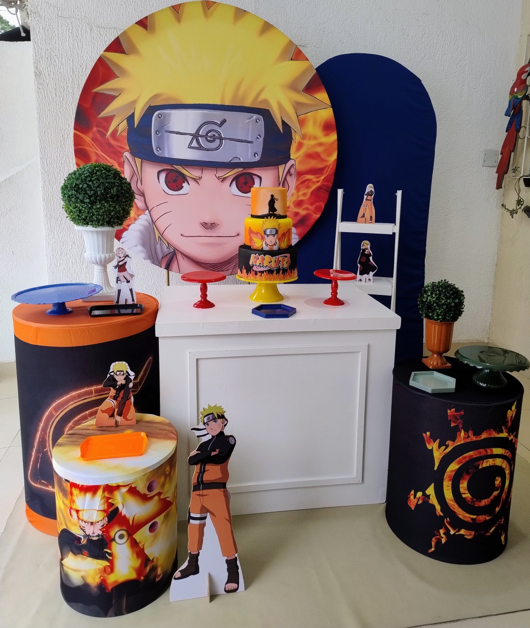 Kit Pegue E Monte Naruto (Luxo) - Neide Locações pegue e Monte 