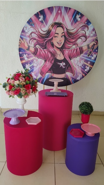 Kit Pegue E Monte Grupo dos Rosa Emilly Vick - Tradicional - Neide Locações pegue e Monte 