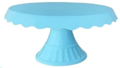 Suporte de Doces Babado Azul Candy - Neide Locações pegue e Monte 