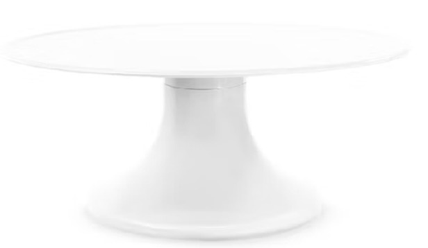 Boleira Cone Lisa 32 Cm Branca - Neide Locações pegue e Monte 
