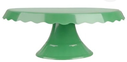 Suporte de Doces Babado Verde - Neide Locações pegue e Monte 