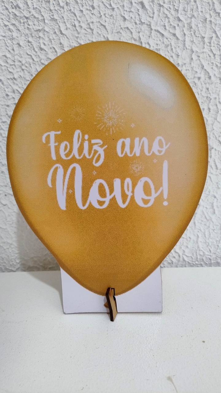 Display de Mesa Ano Novo - Neide Locações pegue e Monte 