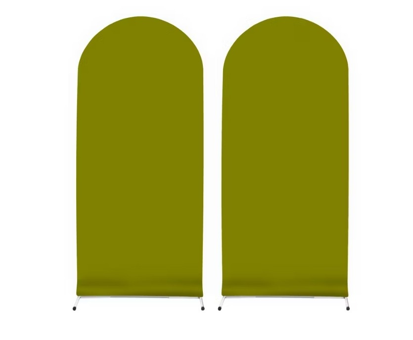 Capa Painel Romano Dupla Face Verde Oliva - Neide Locações pegue e Monte 