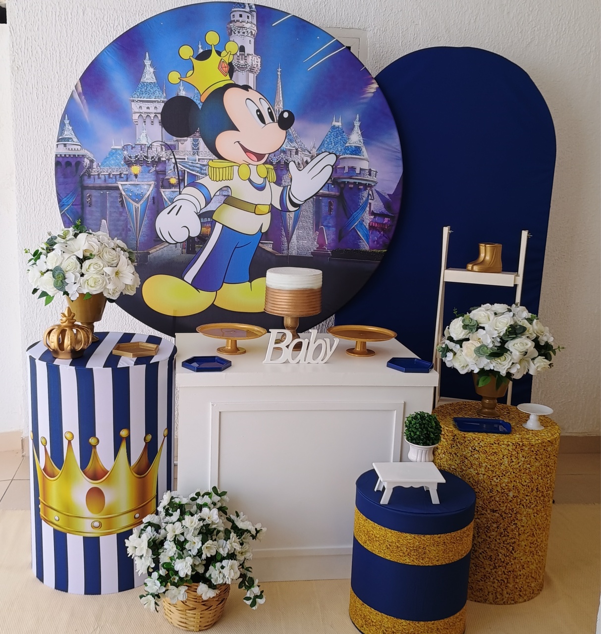 Kit Pegue E  Monte Mickey Realeza - Luxo - Neide Locações pegue e Monte 