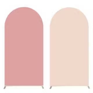 Capa Painel Romano Dupla Face Coral E Rose - Neide Locações pegue e Monte 