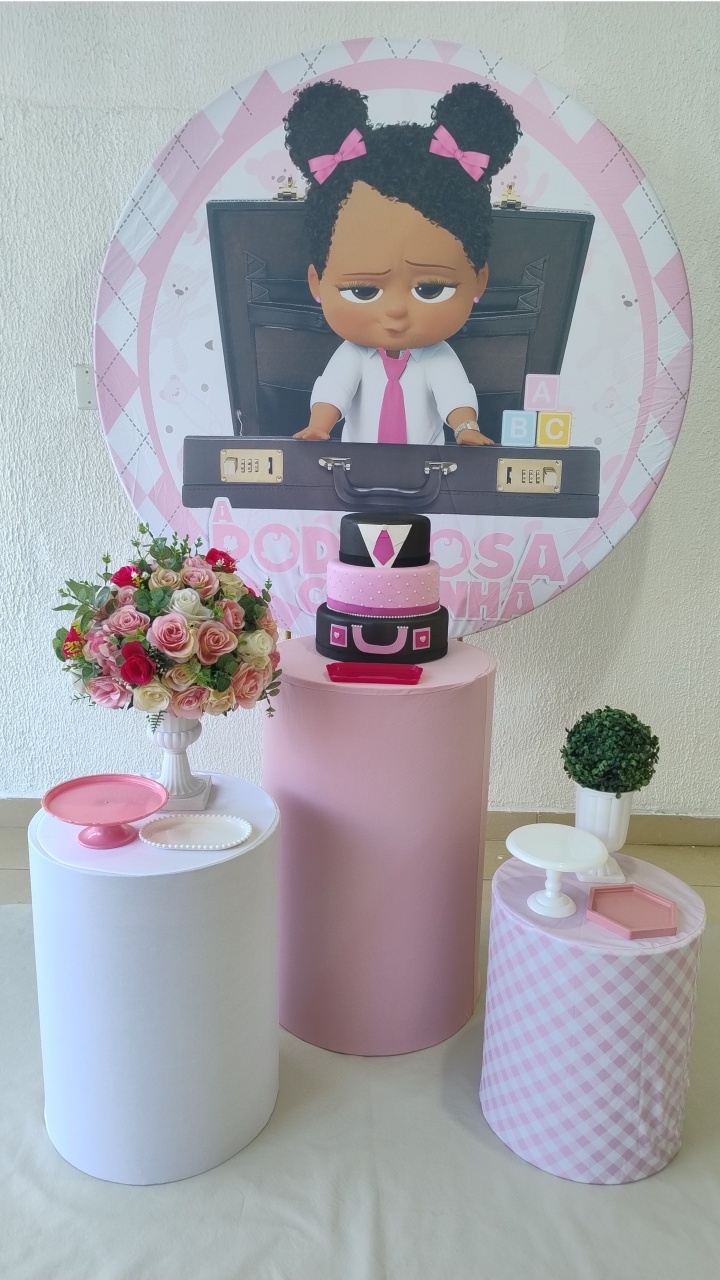 Kit Pegue E Monte Poderosa Chefinha Morena Rosa - Clássico - Neide Locações pegue e Monte 