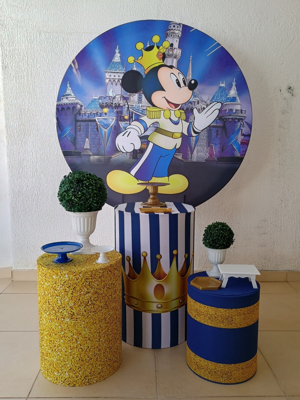 Kit Pegue E Monte Mickey Realeza - Tradicional - Neide Locações pegue e Monte 