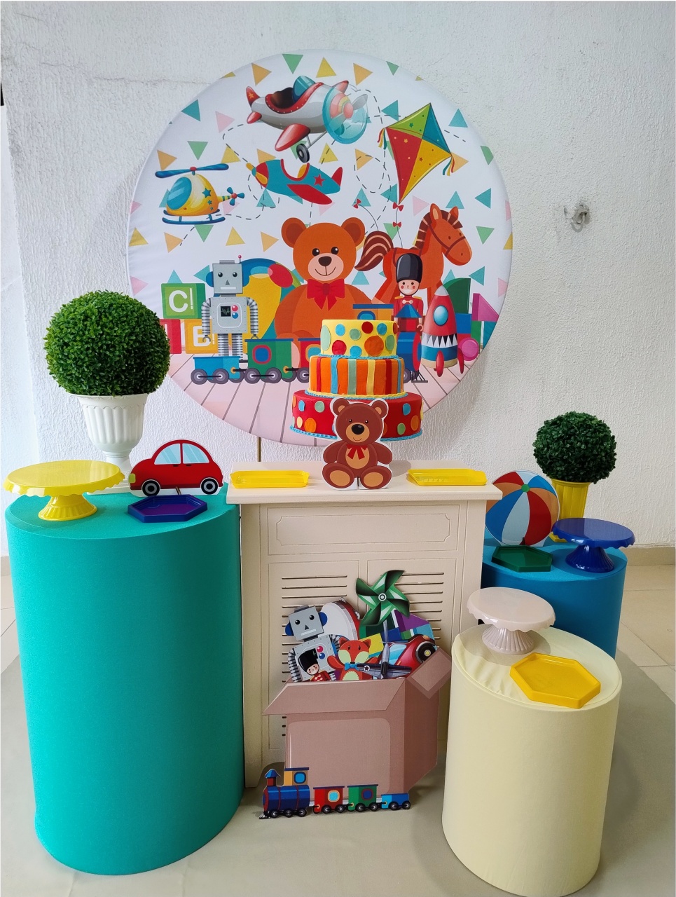 Kit Pegue E Monte Brinquedos Com Displays - Premium - Neide Locações pegue e Monte 