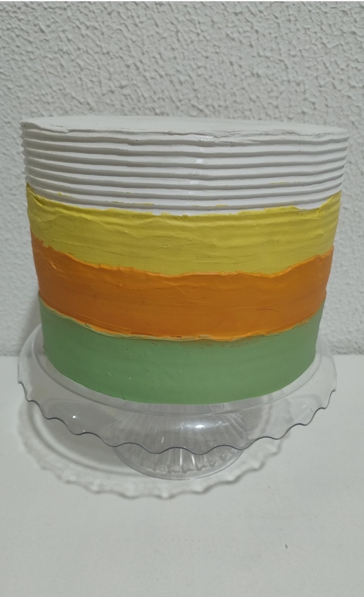 Bolo Cenográfico Buttercream Tons Candy - Neide Locações pegue e Monte 