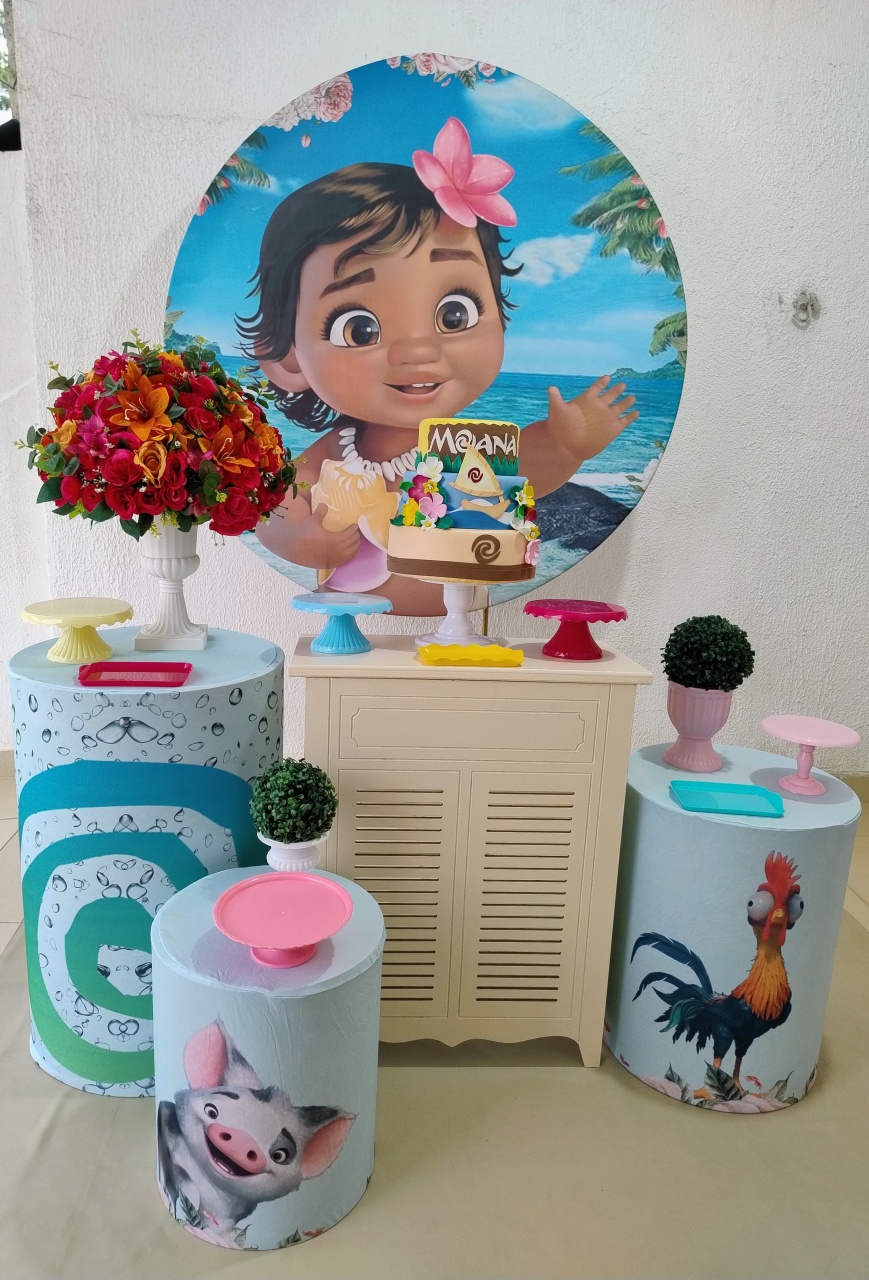 Kit Pegue E Monte Moana Baby - Premium - Neide Locações pegue e Monte 