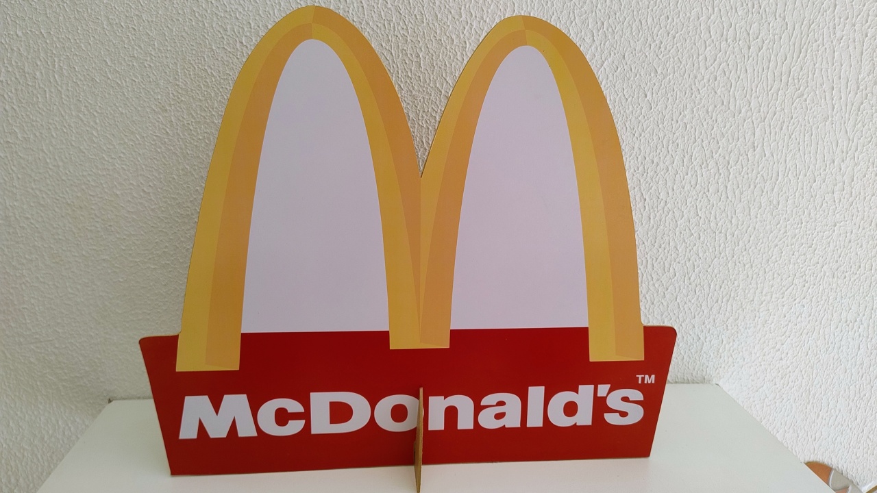 Display de Chão E de Mesa Mc Donalds - Neide Locações pegue e Monte 