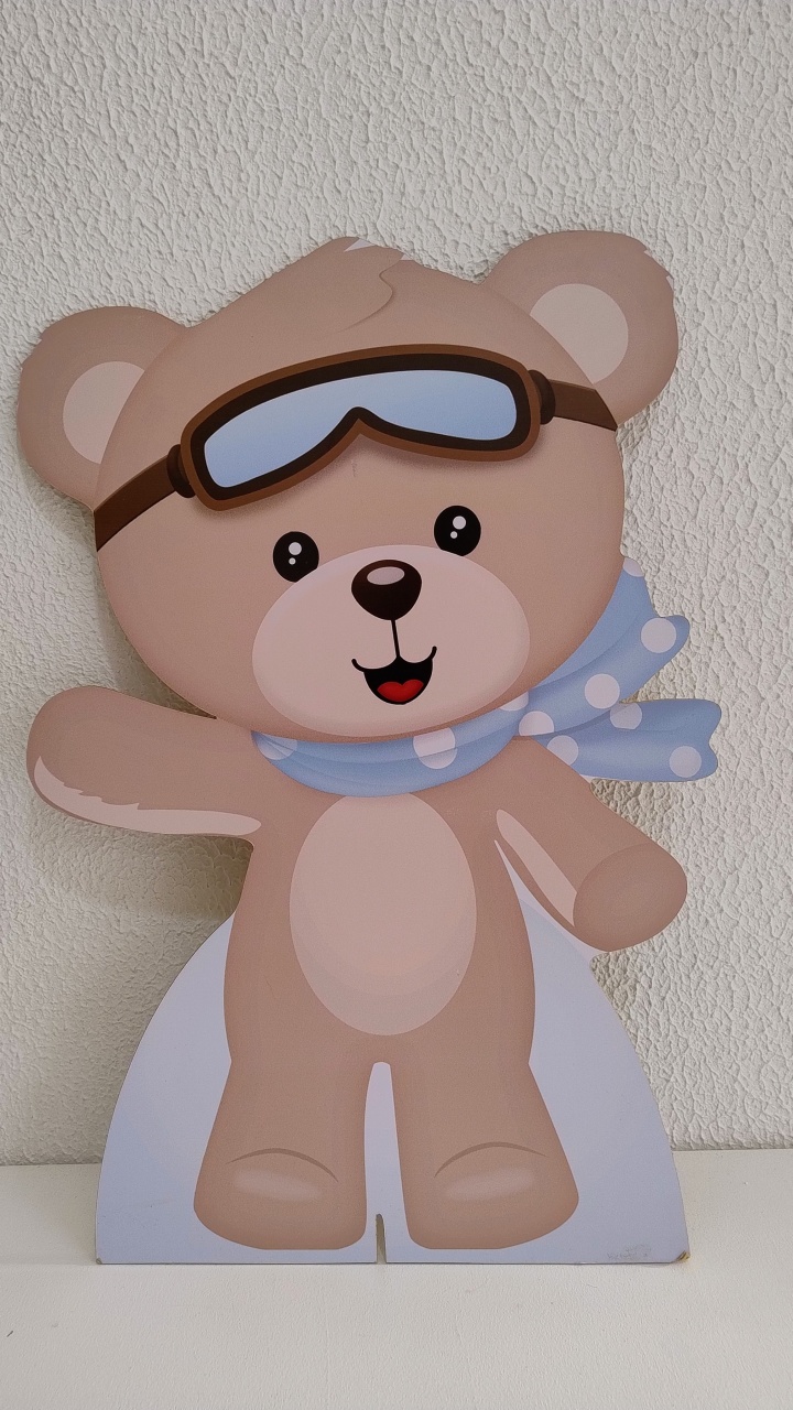 Displays de Chão E de Mesa Urso Baloeiro - Neide Locações pegue e Monte 